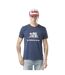 T-shirt homme col rond stretch avec print et col contrasté Surf Vondutch