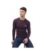 Mens Mock Neck Fitted Lounge Top Navy Emporio Armani-4