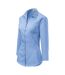 Chemisier Manches ¾ Motif/style Uni Style Femme Bleu Malfini-3