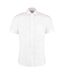 Chemise à manches courtes sans repassage homme blanc Kustom Kit-1