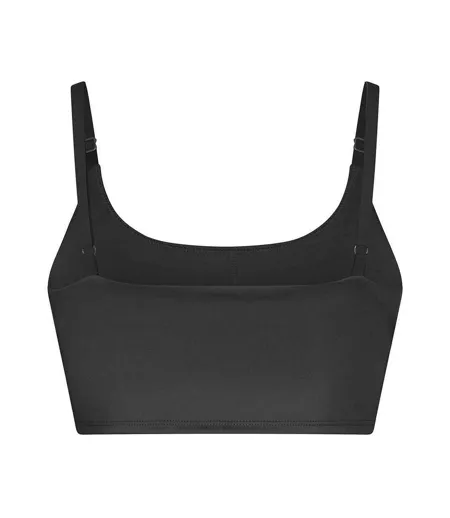 Brassière De Sport Femme Noir Vif AWDis Cool