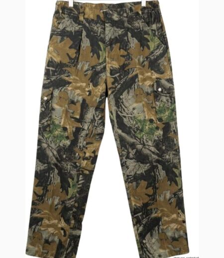 LEDERTYS LY0406 — Pantalon de chasse camouflage Forestwood kaki : résistance et confort sur le terrain