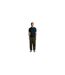 Mens Herringbone Knitted Polo Shirt Blue Lyle & Scott-1
