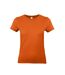 Womens/ladies e190 t-shirt urban orange B&C-1