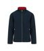 Mens Ascender Fleece Jacket Navy Classic Red Regatta-1