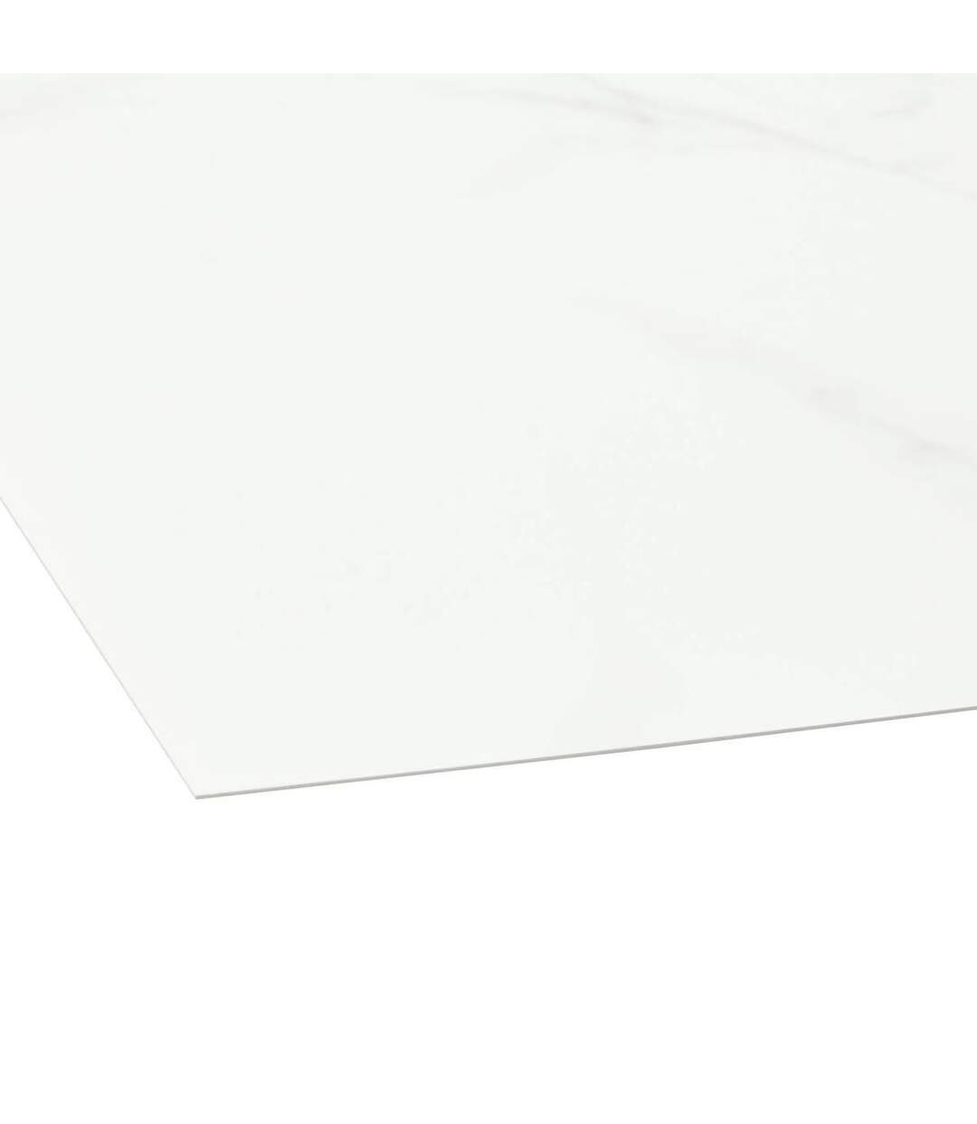 Lot de 4 Panneaux Effet Marbre Bano 30x60cm Blanc-3