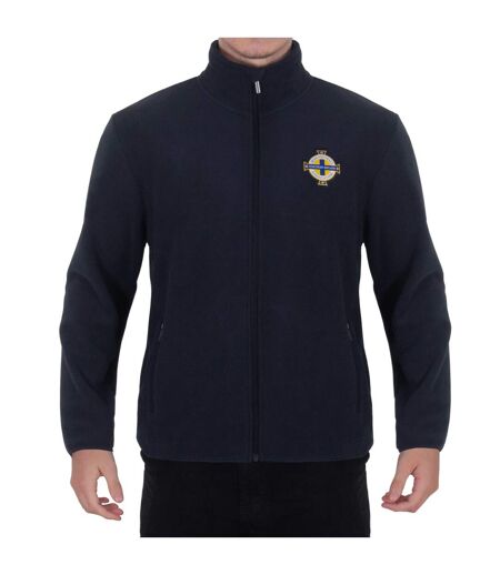 Mens Crest Fleece Jacket Navy Northern Ireland