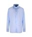 Chemise Manches Longues Motif/style Uni Homme Bleu Clair Aquascutum-1