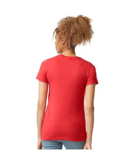 T-shirt Softstyle Femme Rouge Gildan