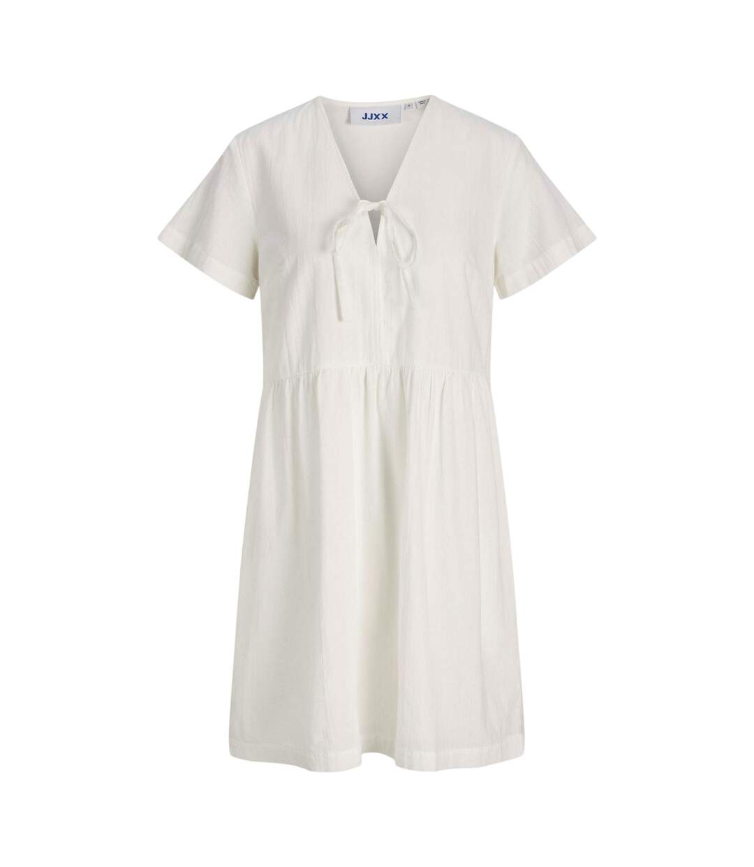 Robe Courte Manches Courtes Femme Blanc De Blanc JJXX-1