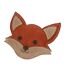 Leather interactive dog toy one size red/brown Digby & Fox