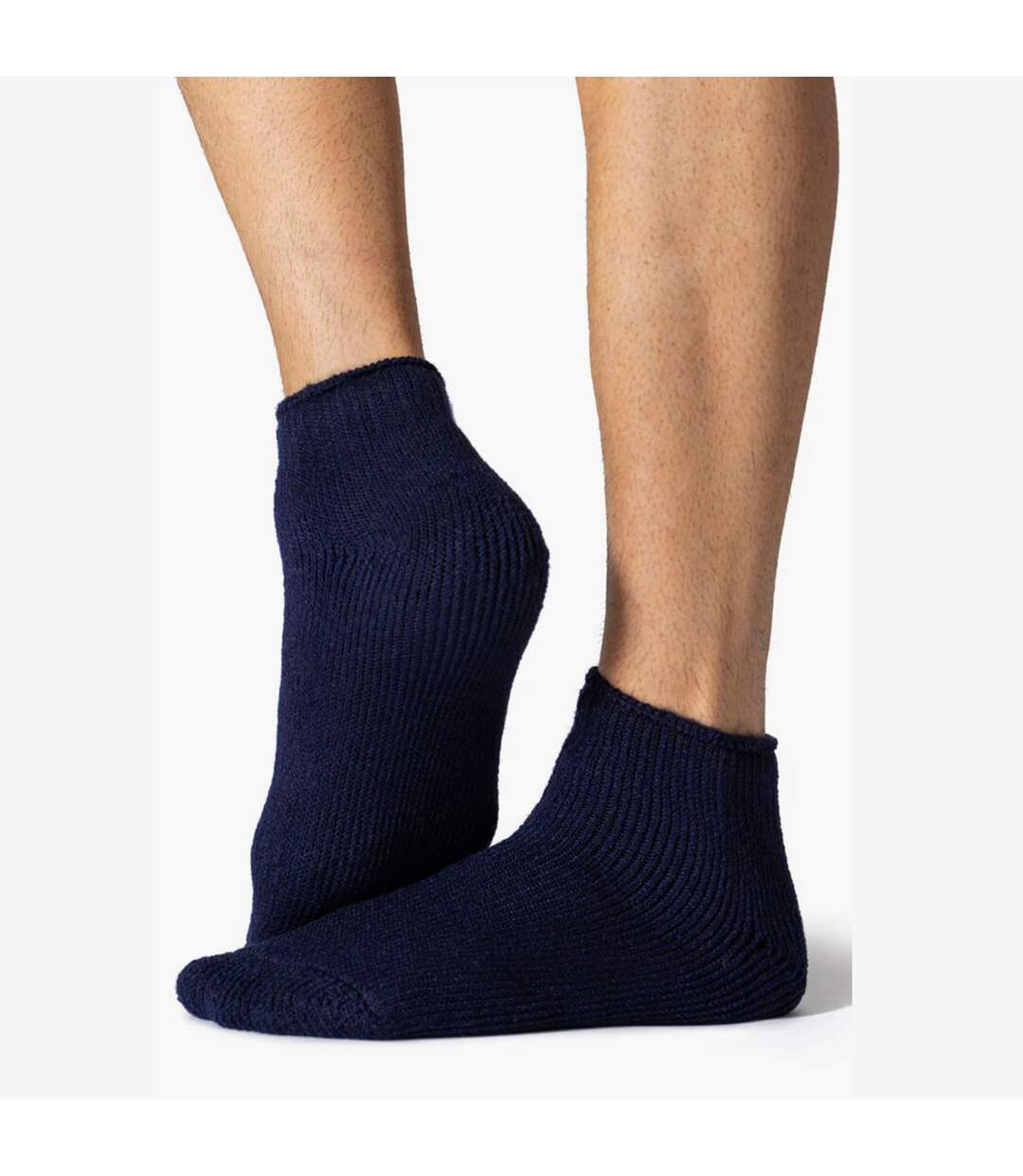 1 Pack Mens Low Cut Thermal Trainer Socks-5