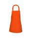 Tablier barbecue enfant taille unique orange Link Kitchen Wear-1