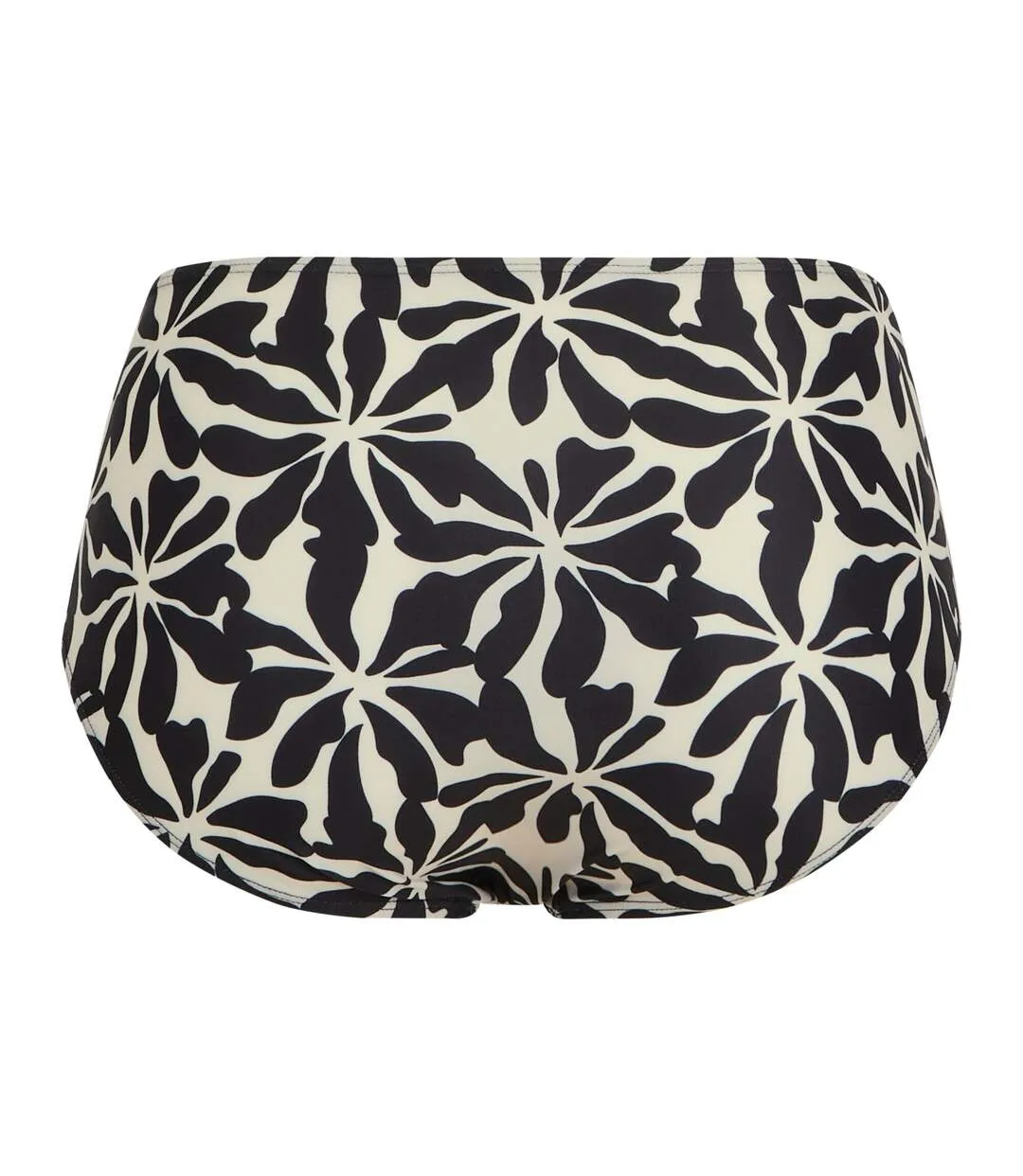 Womens/ladies Loria Abstract Floral Bikini Bottoms Beige Regatta-3