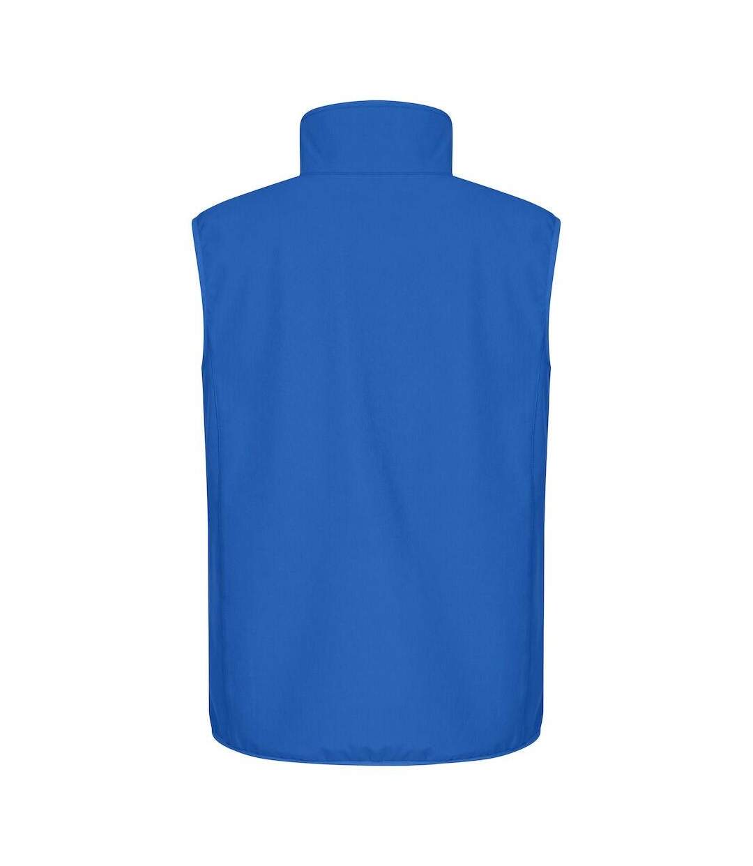 Mens Classic Soft Shell Jacket Royal Blue Clique-2