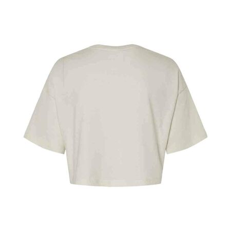 T-shirt court femme vieux blanc Bella + Canvas