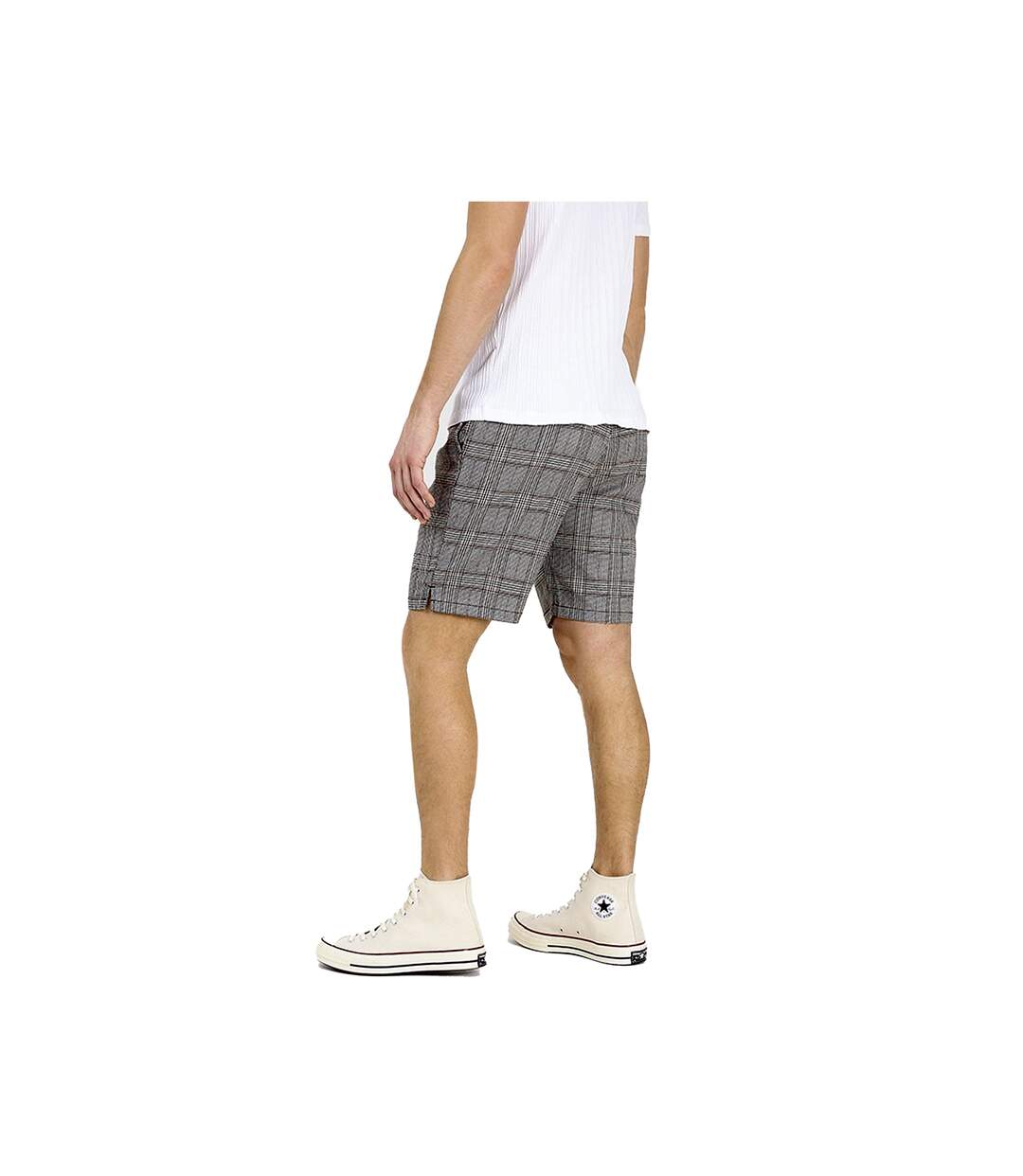 Short homme noir/blanc/marron clair Brave Soul-2