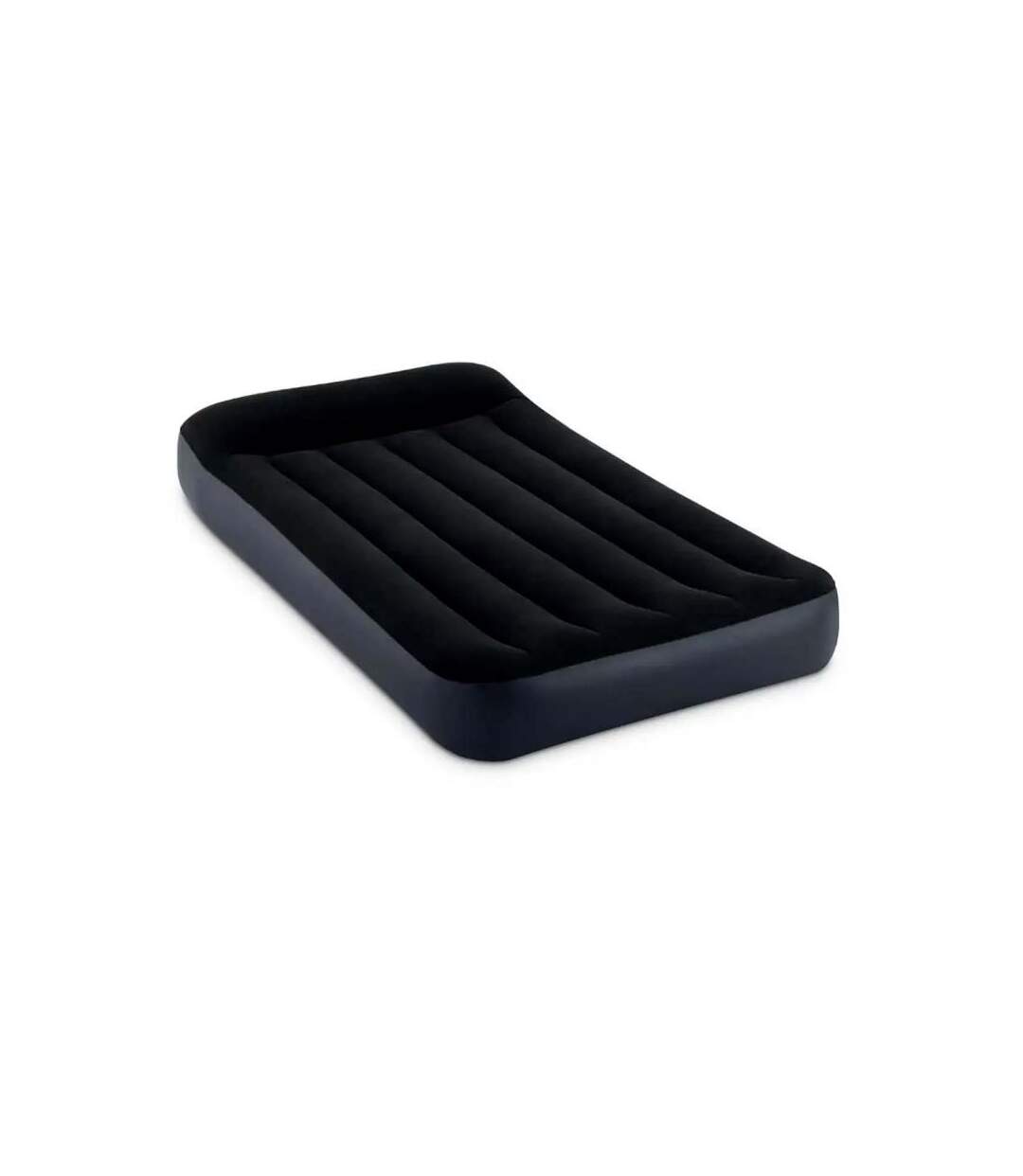 Matelas Gonflable Électrique Fibertech 191cm Bleu-1