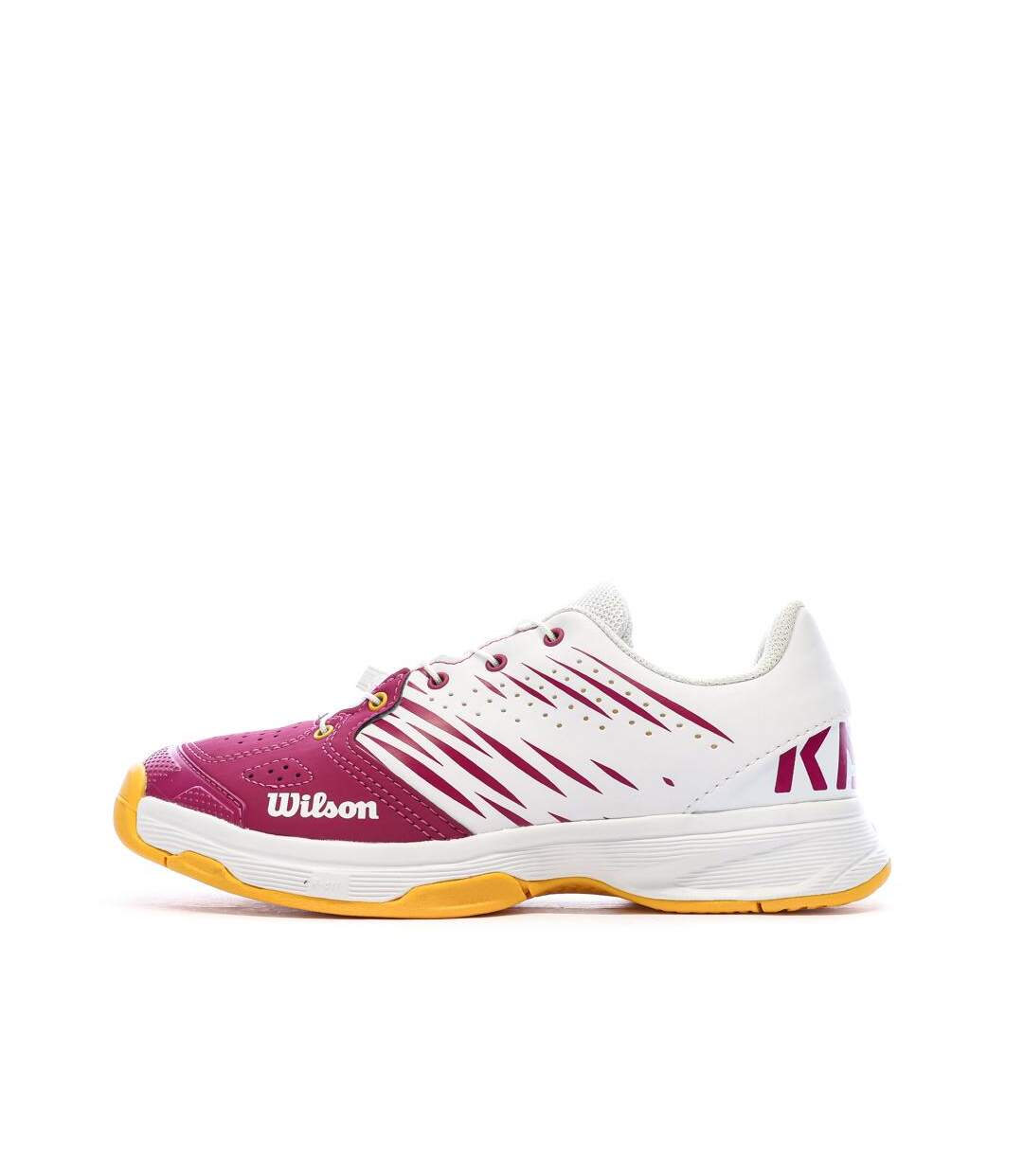 Chaussures de tennis blanches/roses femme wilson kaos k 2.0-1