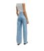 Womens/ladies marlene hr 3.0 high waist regular jeans turquoise Boss-2
