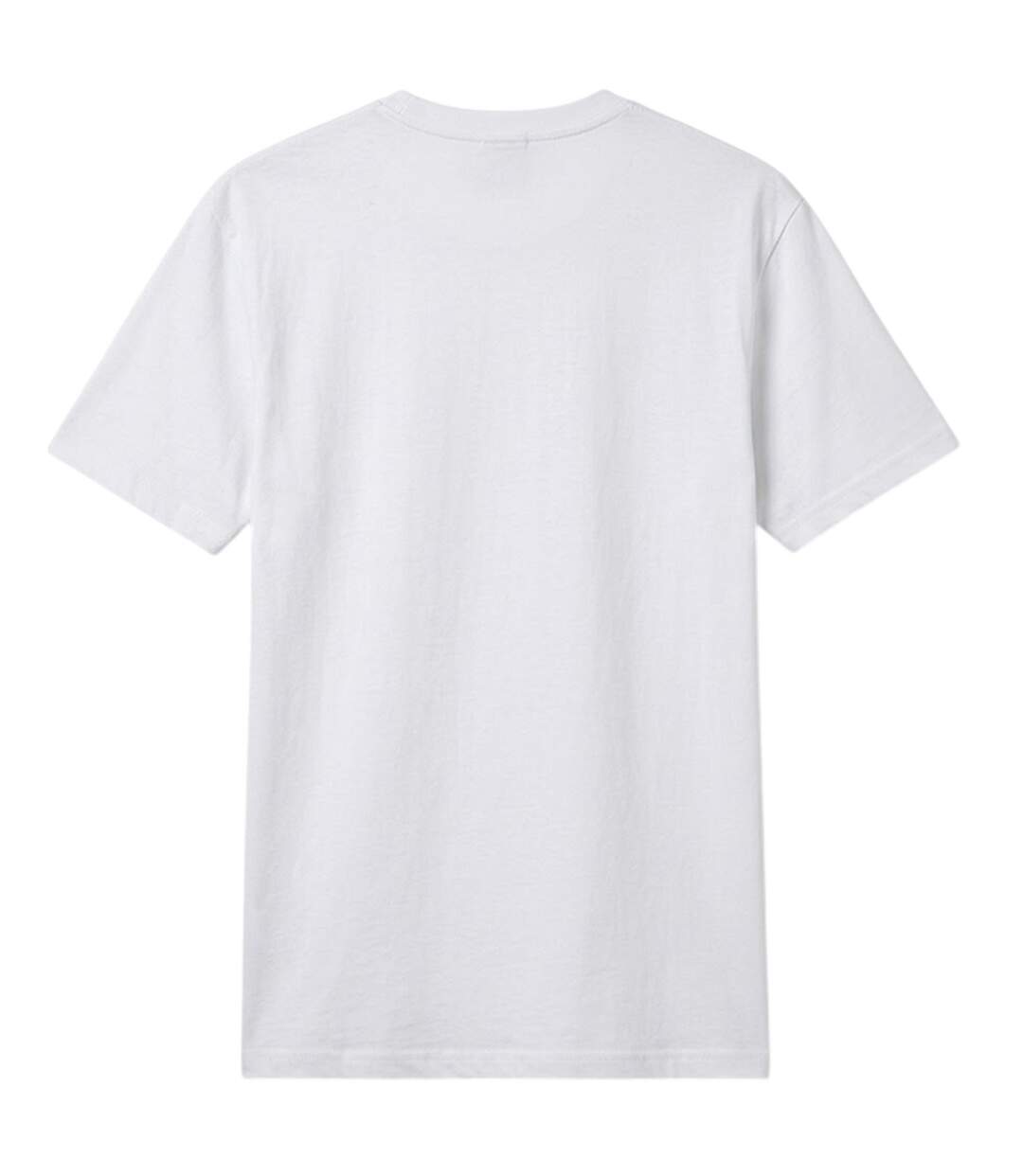 Mens Villa Short-sleeved T-shirt White AWD-3