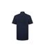 Chemise Homme Bleu Marine Vif Russell Collection-2