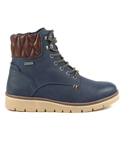 Lunar - Bottines ROBERTA - Femme (Bleu) - UTGS632