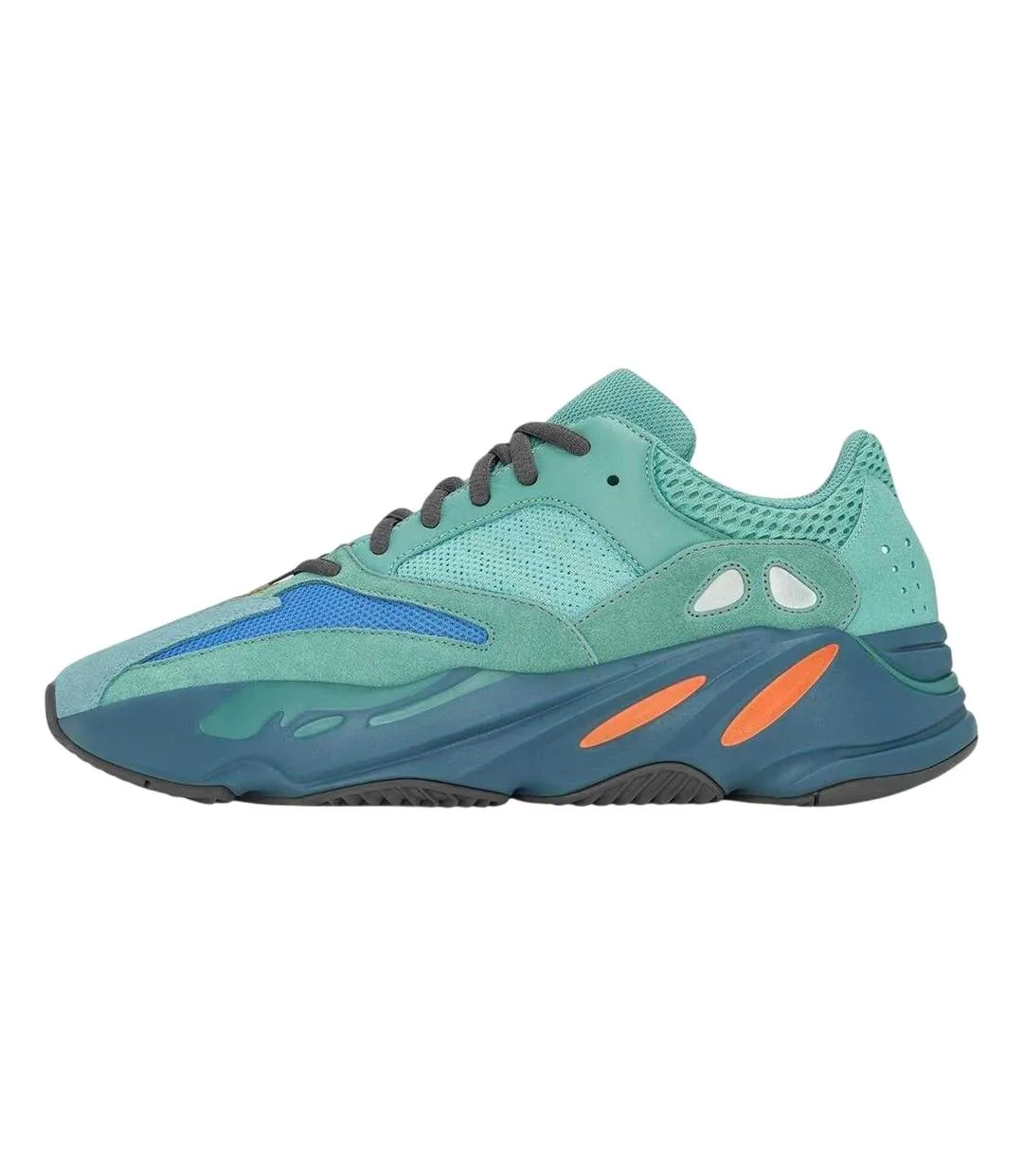 Baskets Motif/style Dégradé Boost Homme Azur Yeezy-2
