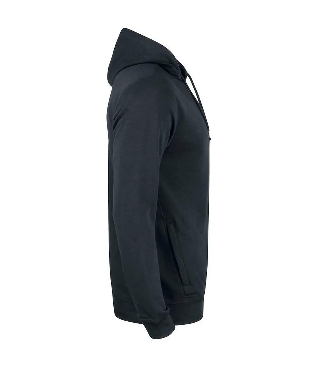 Sweat À Capuche Premium Homme Noir Clique-4