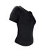 Ladies Cotton Thermal Underwear Short Sleeved Top-2