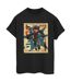 Disney Femme/Les femmes Big Hero 6 Baymax Hiro Newspaper Coton Boyfriend T-Shirt (Noir) - UTBI15473-1