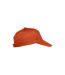 Clique Unisex Adult Texas Cap (Blood Orange) - UTUB239