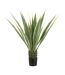 Plante Artificielle en Pot Agave 135cm Vert-1