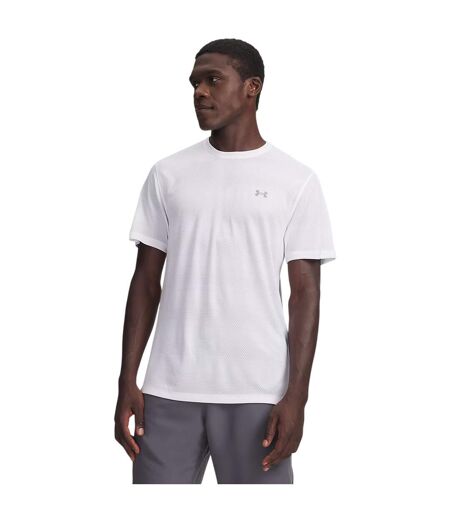 T-shirt Sport Velociti Homme Blanc Under Armour