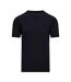 Pack Of 3  Mens Classic Organic Cotton T-shirt  Black White Navy Raging Bull-2