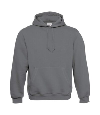 Sweat-shirt à capuche - mixte homme ou femme - WU620 - gris acier