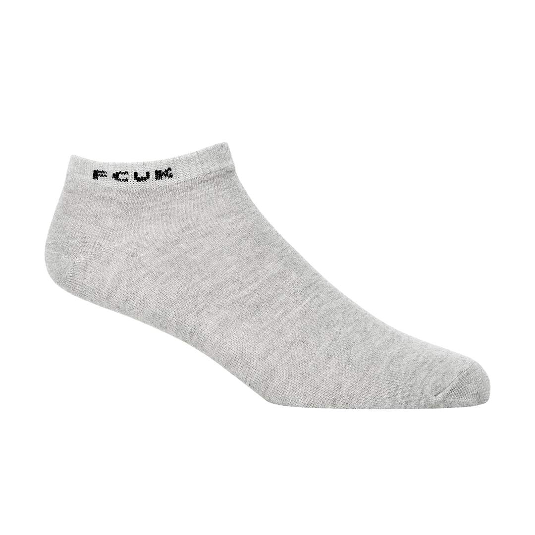 Socquettes homme gris / blanc / noir FCUK