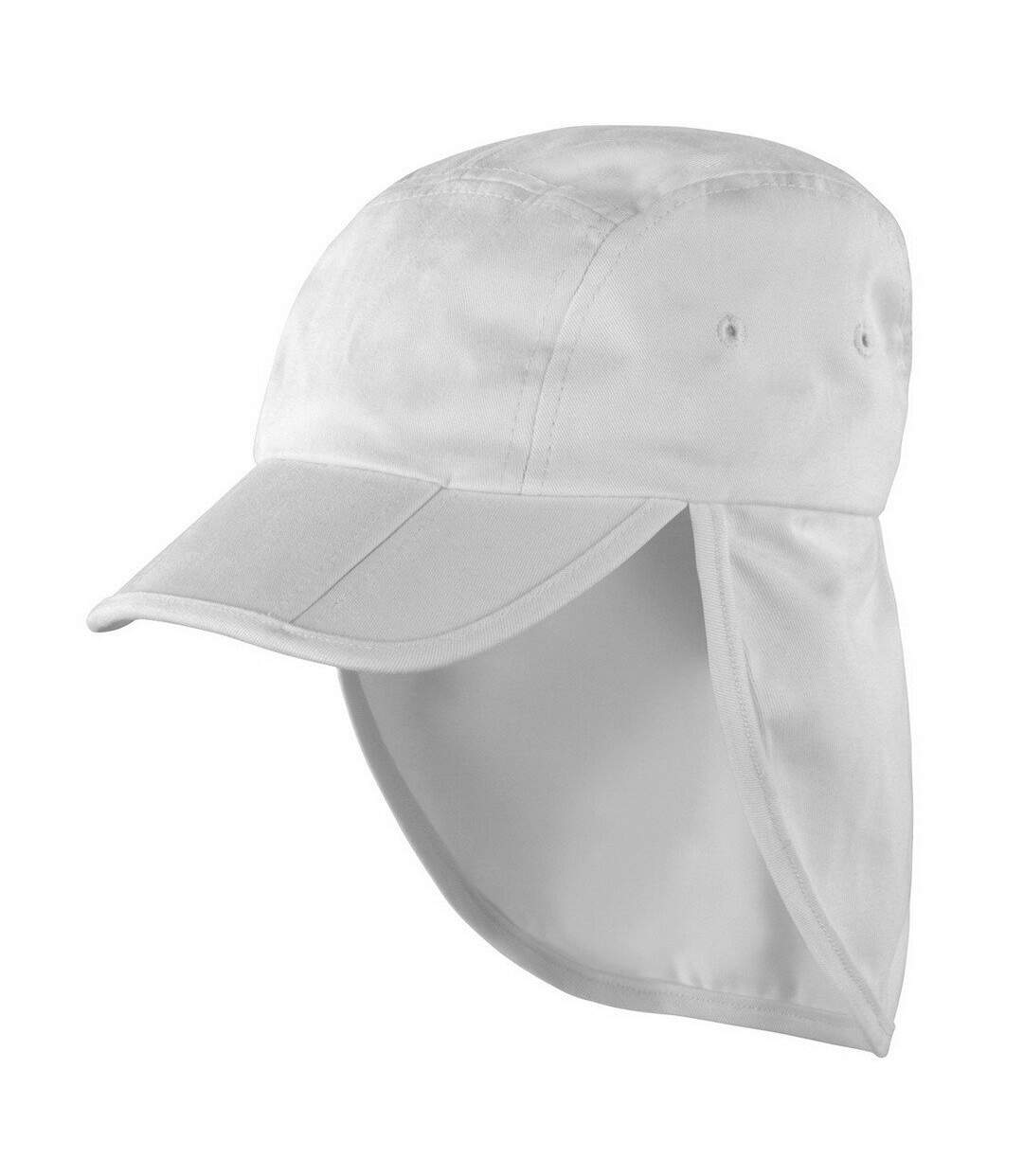 Casquette légionnaire pliable adulte unisexe blanc Result-1