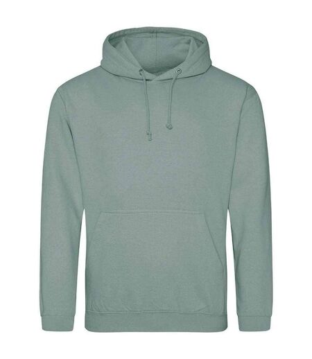 Sweat à capuche college adulte vieux vert Awdis