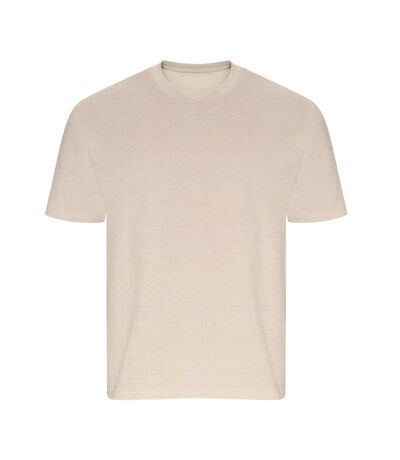 Unisex adult arrow heavy oversized t-shirt stone Ecologie