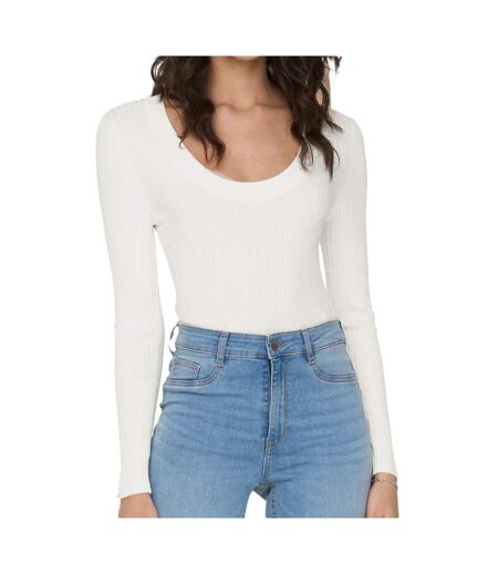 Pull écru femme jdy plum