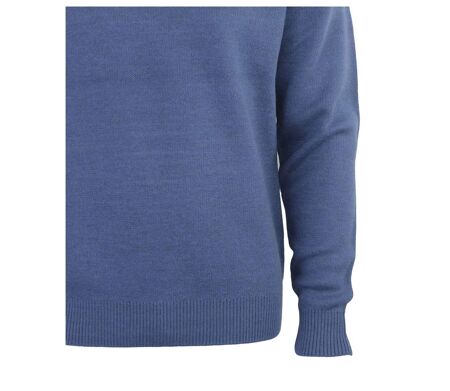 Pull camionneur col montant zippé avec laine PYLONE1