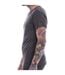 Hauts Thermiques Manches Courtes Homme Gris Heatforce-3