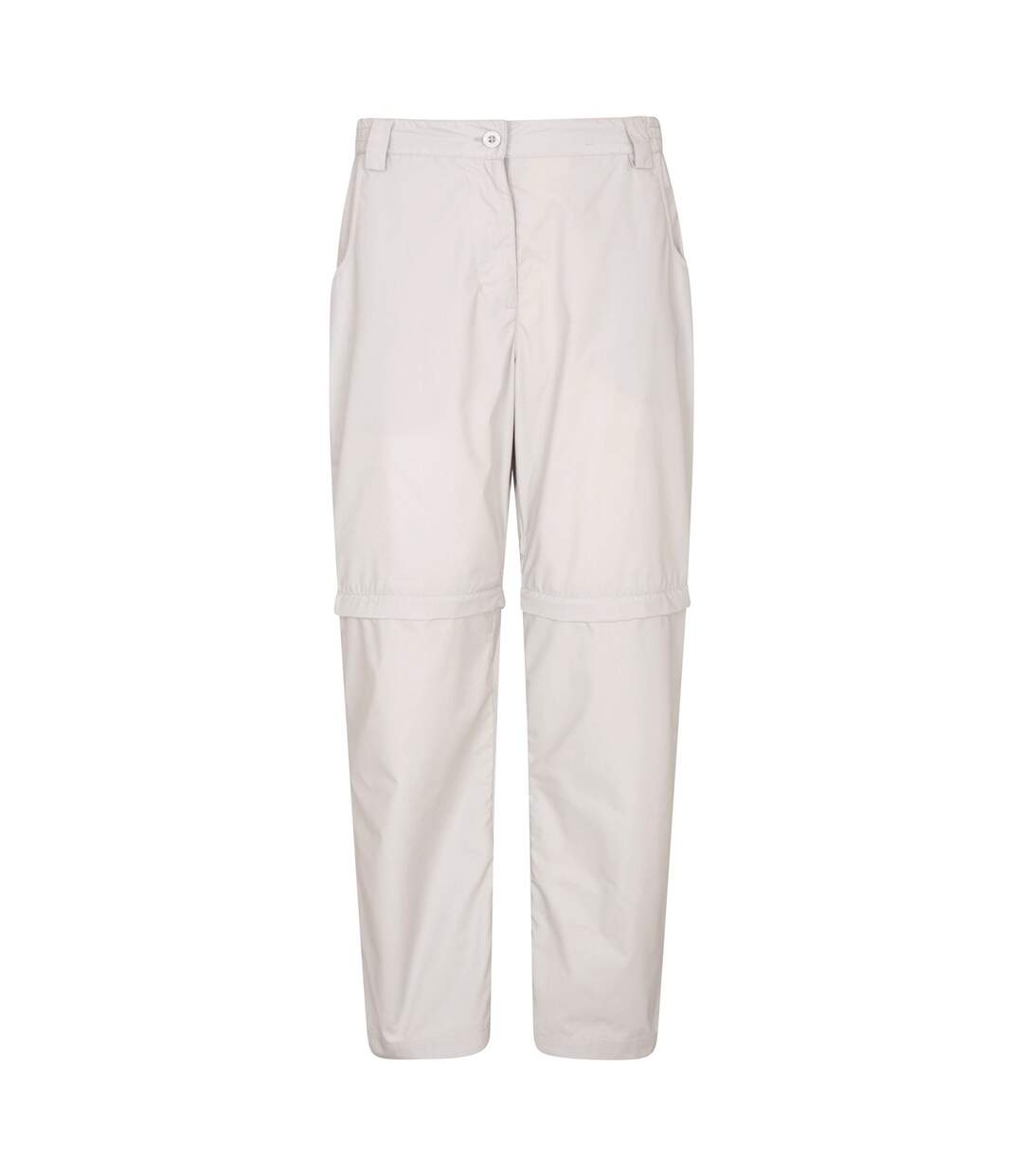 Pantalon De Randonnée Quest Femme Gris Clair Mountain Warehouse-1