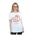 Disney Womens/Ladies The Lion King Cave Drawing Cotton Boyfriend T-Shirt (Blanc) - UTBI49489-2
