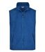 Gilet sans manches bodywarmer polaire homme - JN045 - bleu roi