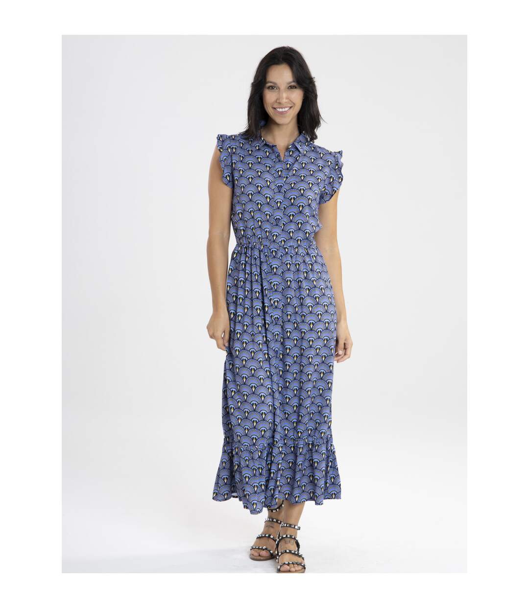 Robe Clemence Indigo