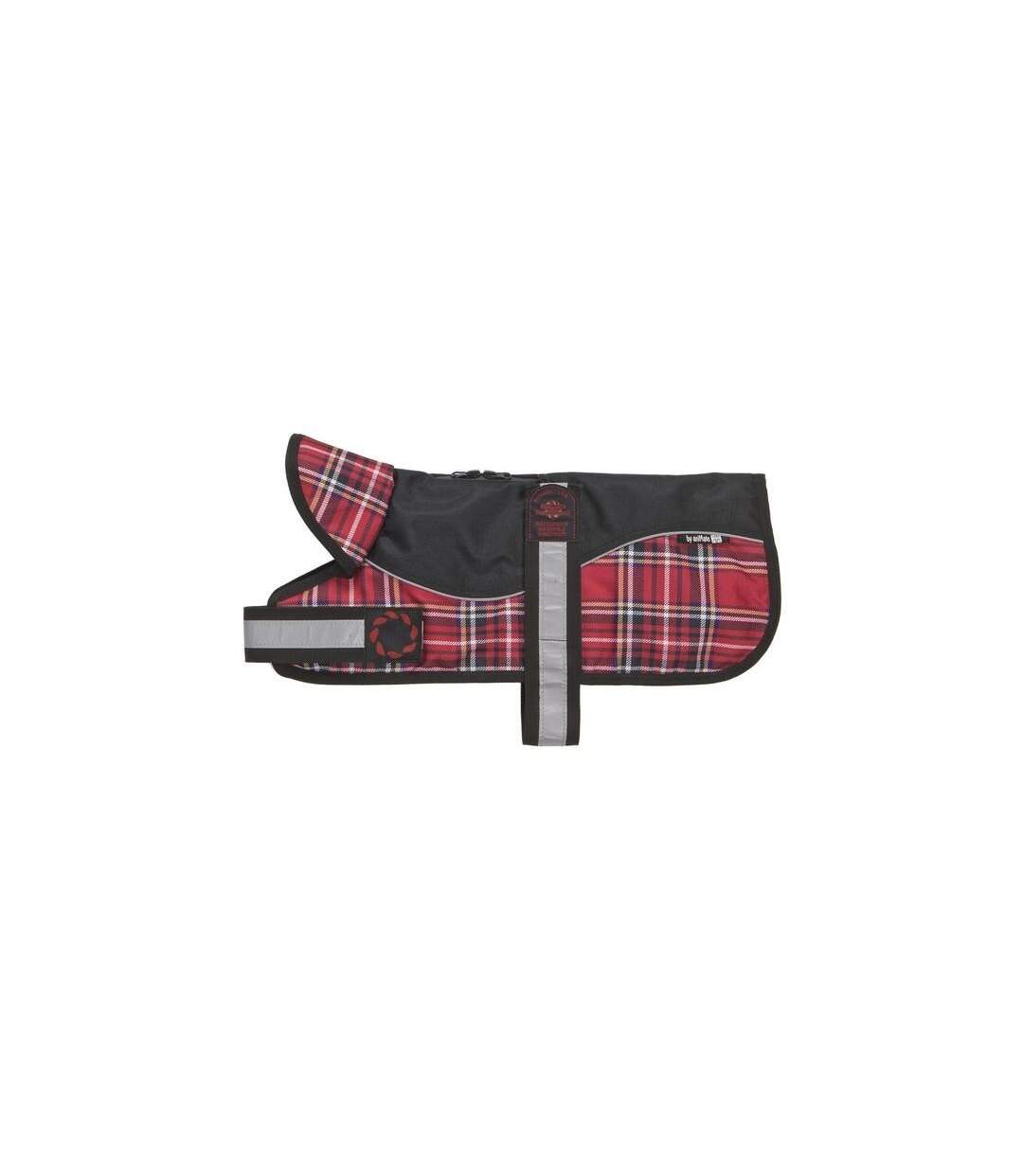 Outhwaite Reflective Padded Dog Harness (46cm) (Tartan) - UTPD2259-1