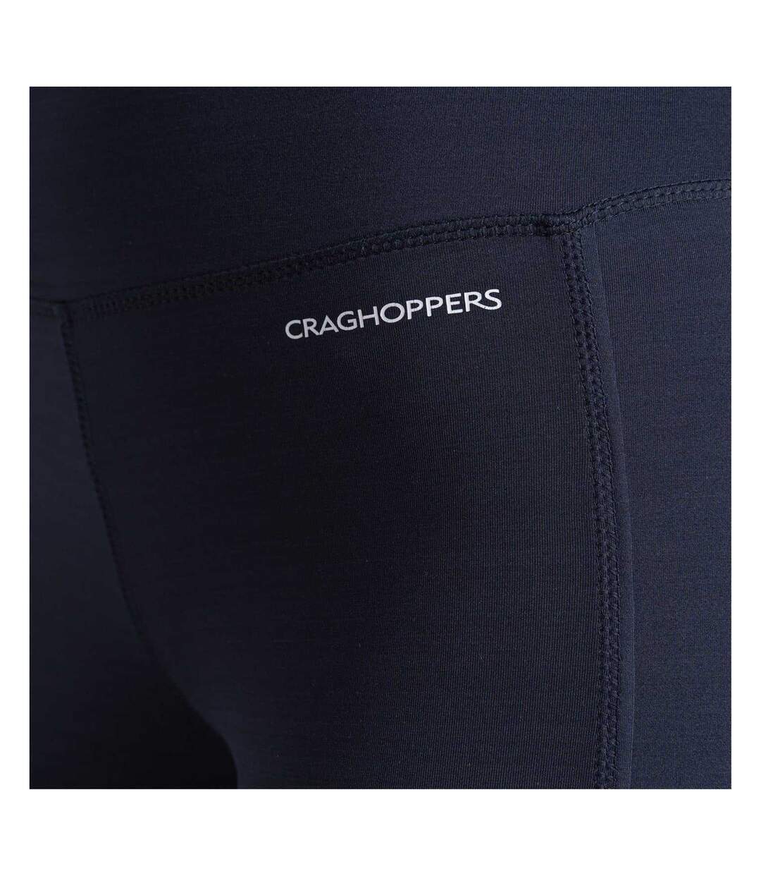 Womens/ladies Nl Durrel Tailored Leggings Blue Navy Craghoppers-4