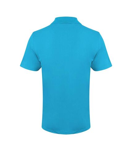 Henbury Mens Coolplus® Pique Polo Shirt (Turquoise)